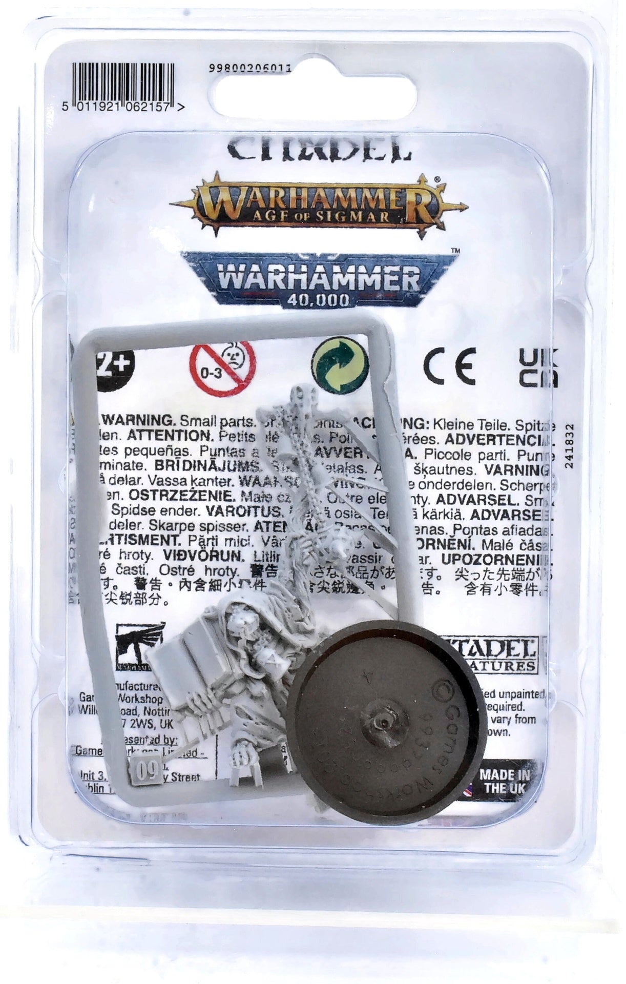 SKAVEN Pestilens plague Priest #1 Sealed CANADA ONLY Sigmar FINECAST 5495