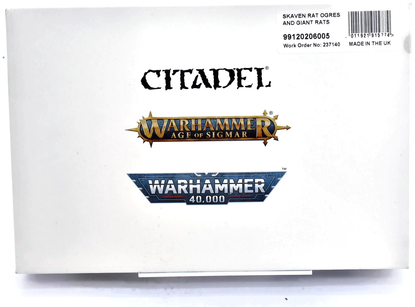 SKAVEN Ogres and Giant Rats #1 Warhammer Sigmar CANADA ONLY 5501
