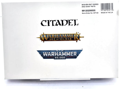 SKAVEN Ogres and Giant Rats #1 Warhammer Sigmar CANADA ONLY 5501