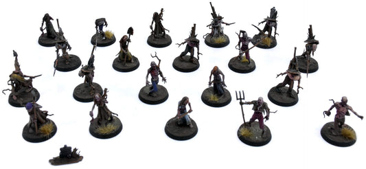 SOULBLIGHT GRAVELORDS 20 Deadwalker Zombies #3 PRO PAINTED Warhammer Sigmar 5518
