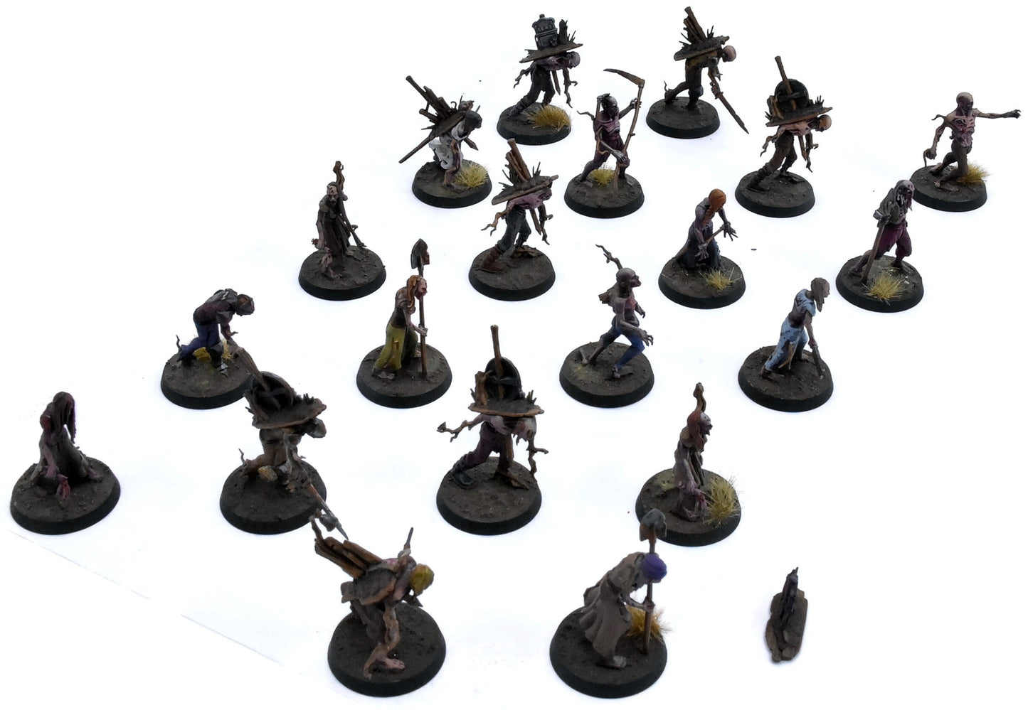 SOULBLIGHT GRAVELORDS 20 Deadwalker Zombies #3 PRO PAINTED Warhammer Sigmar 5518