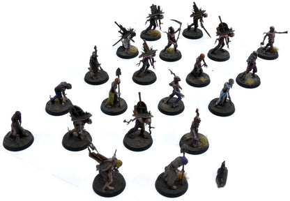 SOULBLIGHT GRAVELORDS 20 Deadwalker Zombies #3 PRO PAINTED Warhammer Sigmar 5518