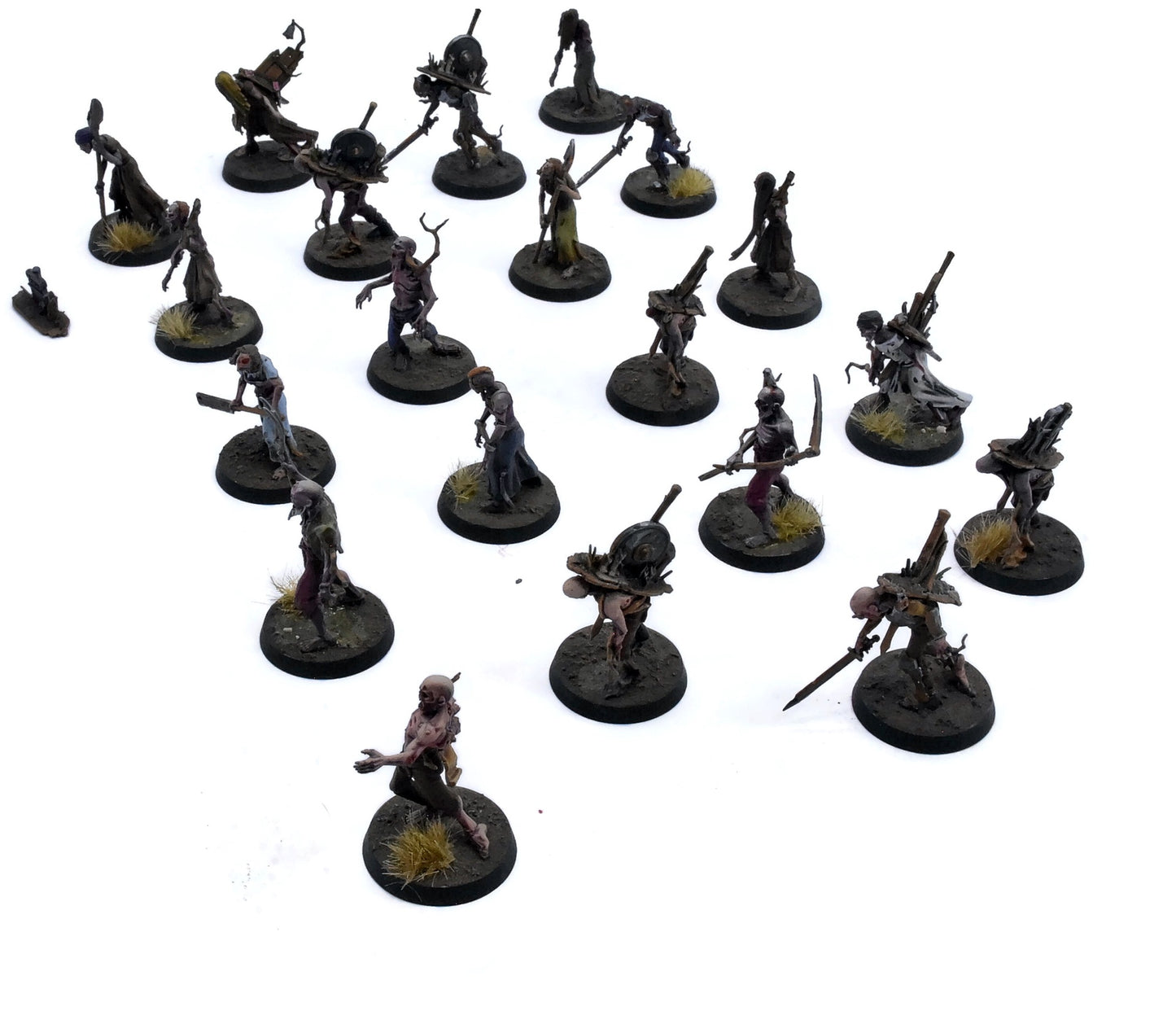 SOULBLIGHT GRAVELORDS 20 Deadwalker Zombies #3 PRO PAINTED Warhammer Sigmar 5518