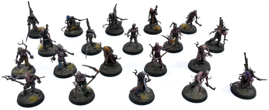 SOULBLIGHT GRAVELORDS 20 Deadwalker Zombies #1 PRO PAINTED Warhammer Sigmar 5525