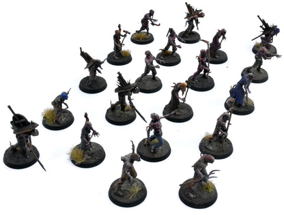 SOULBLIGHT GRAVELORDS 20 Deadwalker Zombies #1 PRO PAINTED Warhammer Sigmar 5525