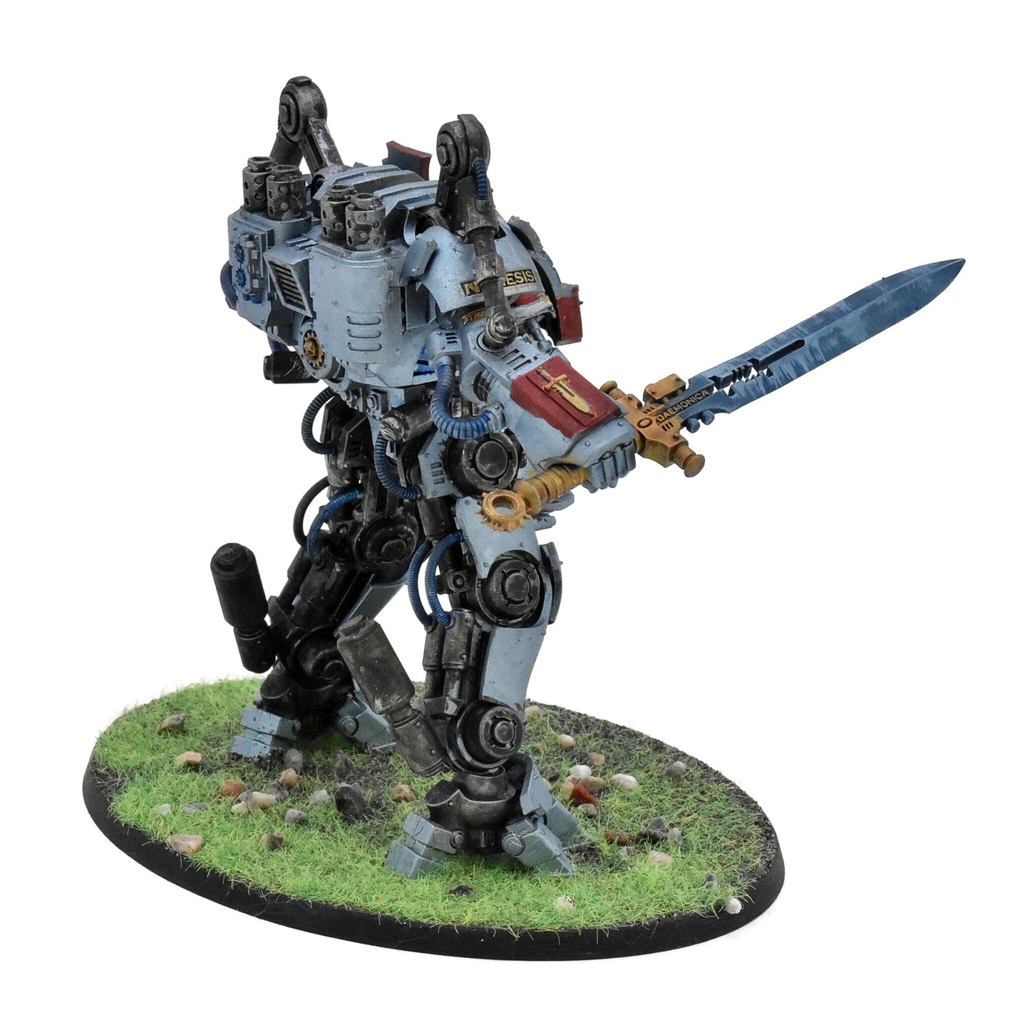 GREY KNIGHTS Nemesis Dreadknight #3 WELL PAINTED Warhammer 40K 1339