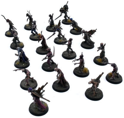 SOULBLIGHT GRAVELORDS 20 Deadwalker Zombies #1 PRO PAINTED Warhammer Sigmar 5525