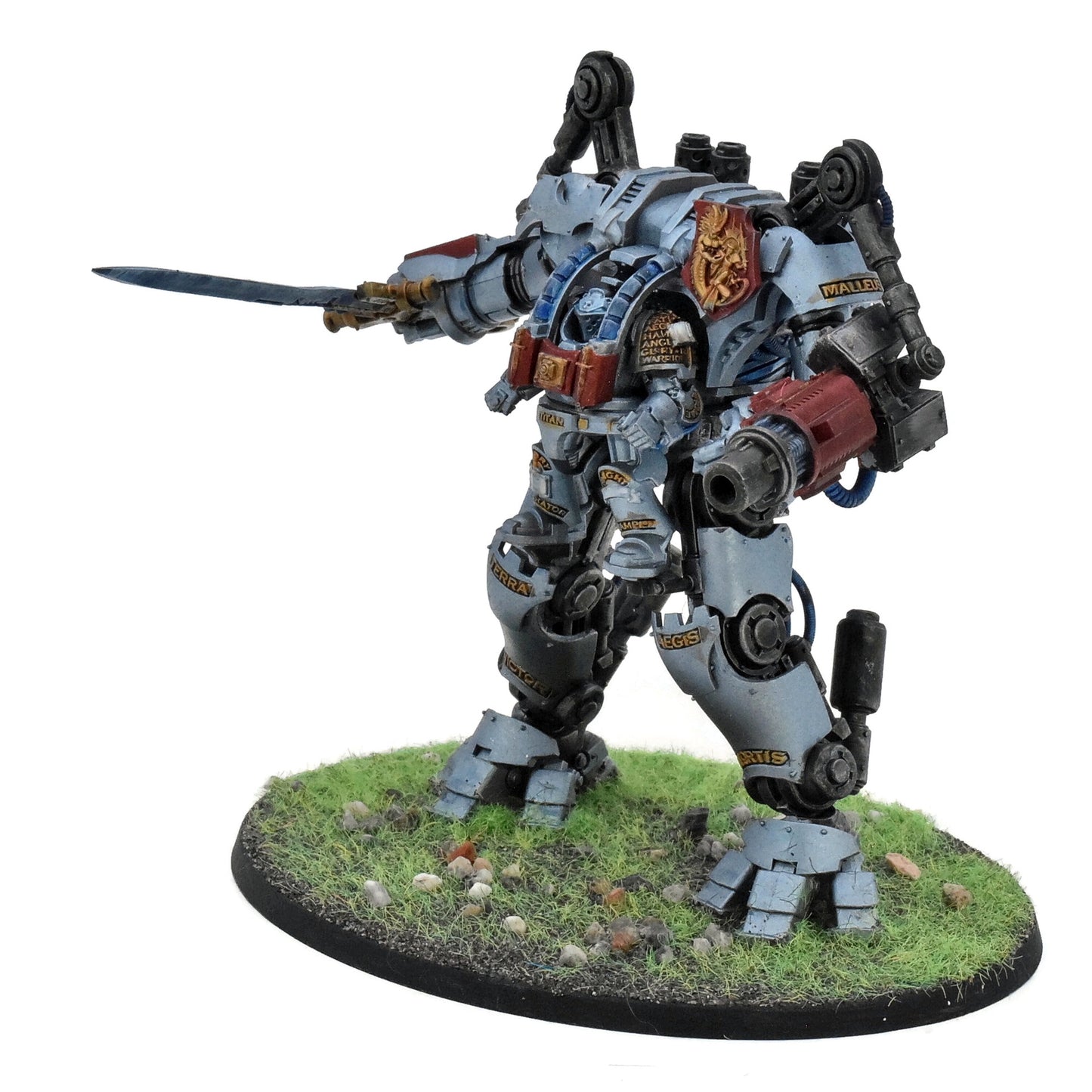 GREY KNIGHTS Nemesis Dreadknight #3 WELL PAINTED Warhammer 40K 1339
