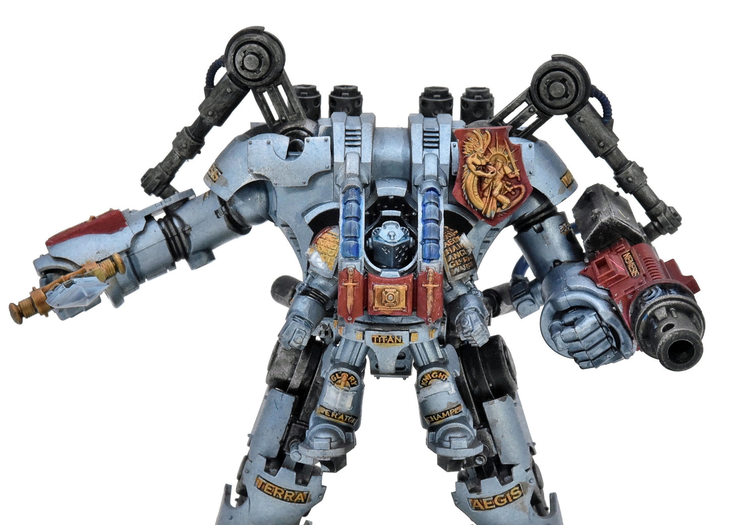 GREY KNIGHTS Nemesis Dreadknight #3 WELL PAINTED Warhammer 40K 1339
