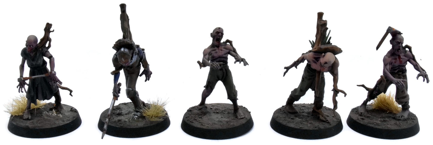 SOULBLIGHT GRAVELORDS 20 Deadwalker Zombies #1 PRO PAINTED Warhammer Sigmar 5525
