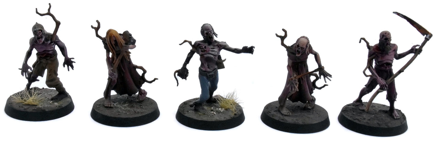 SOULBLIGHT GRAVELORDS 20 Deadwalker Zombies #1 PRO PAINTED Warhammer Sigmar 5525