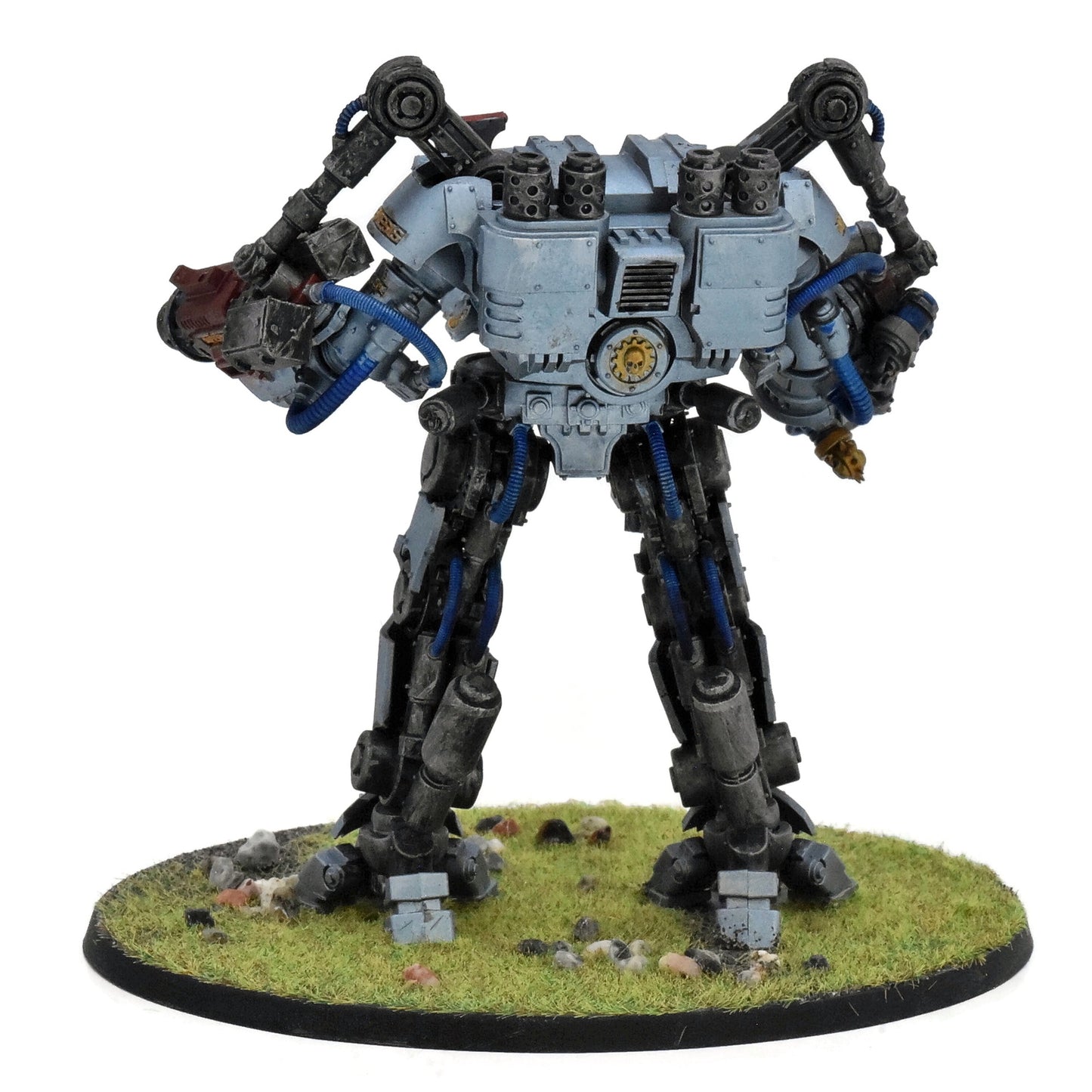 GREY KNIGHTS Nemesis Dreadknight #2 WELL PAINTED Warhammer 40K 1346