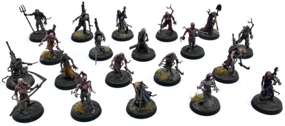 SOULBLIGHT GRAVELORDS 20 Deadwalker Zombies #2 PRO PAINTED Warhammer Sigmar 5532