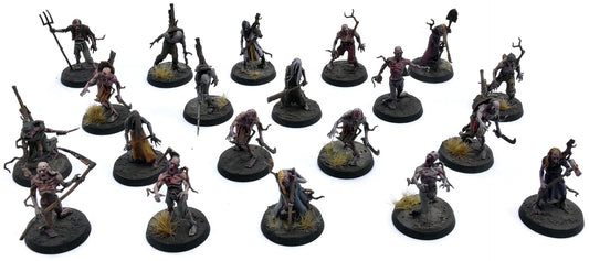 SOULBLIGHT GRAVELORDS 20 Deadwalker Zombies #2 PRO PAINTED Warhammer Sigmar 5532