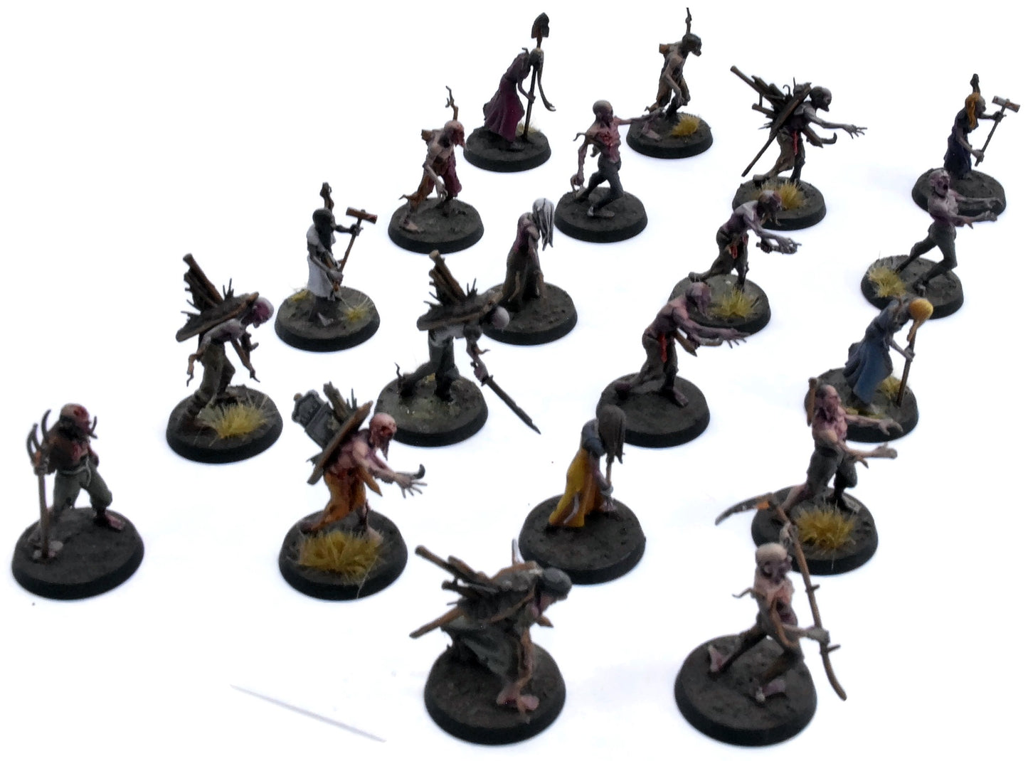 SOULBLIGHT GRAVELORDS 20 Deadwalker Zombies #2 PRO PAINTED Warhammer Sigmar 5532