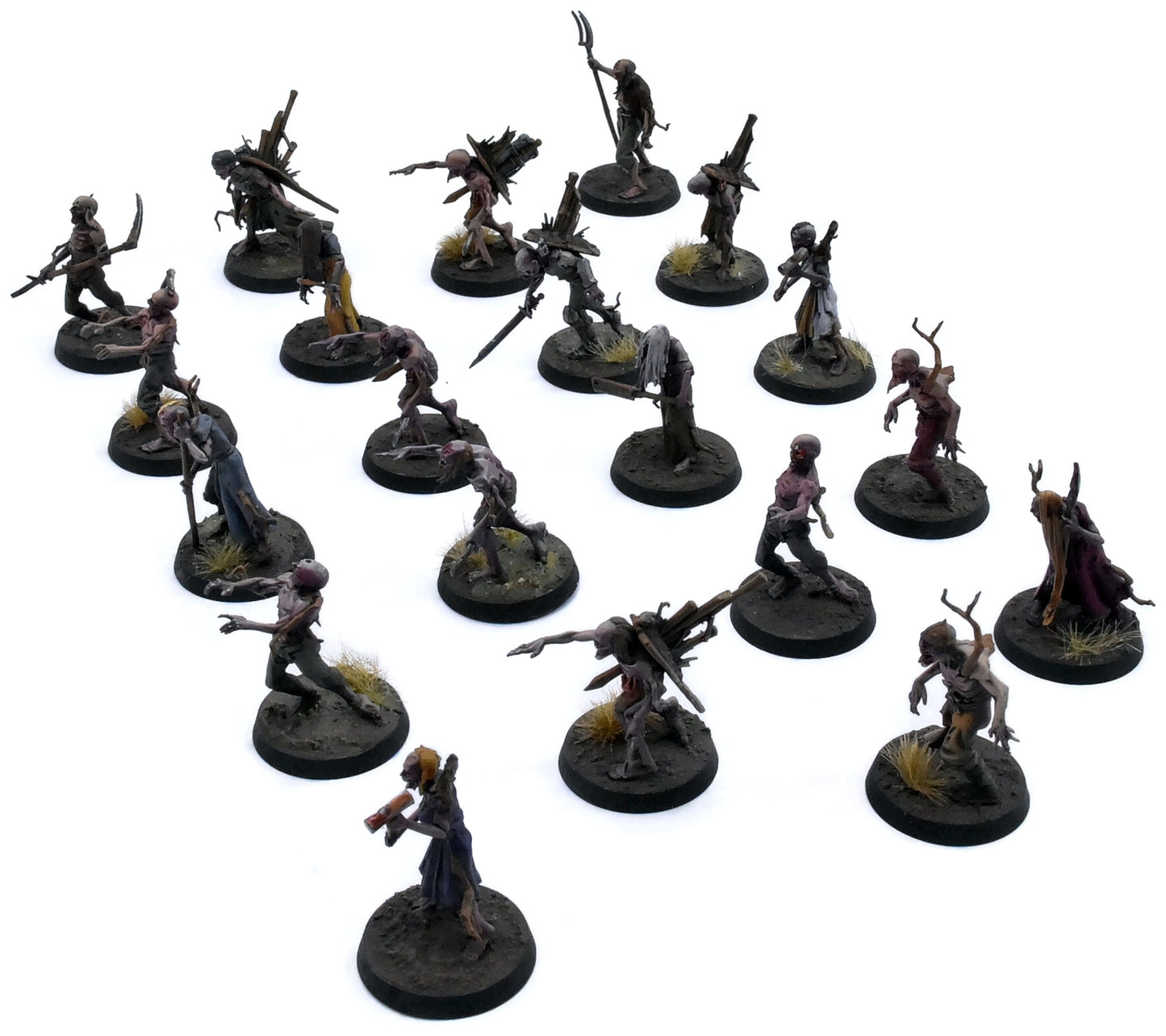 SOULBLIGHT GRAVELORDS 20 Deadwalker Zombies #2 PRO PAINTED Warhammer Sigmar 5532