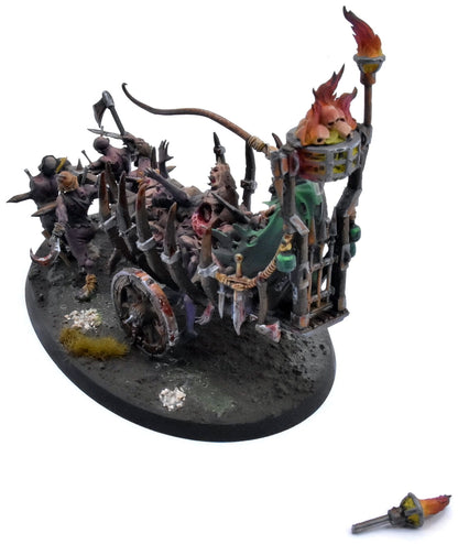 SOULBLIGHT GRAVELORDS Corpse Cart #1 WELL PAINTED Warhammer Sigmar 5563