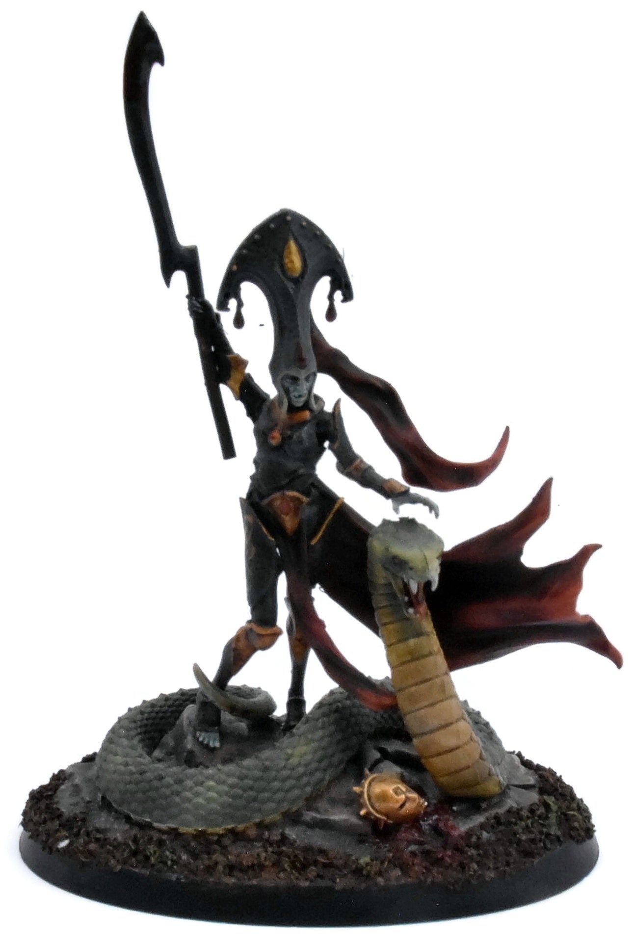 SOULBLIGHT GRAVELORDS Sekhar Fang of Nulahmia #1 PRO PAINTED Warhammer Sigmar