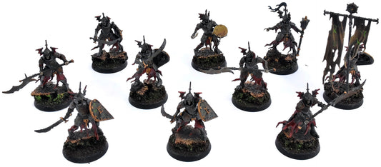 SOULBLIGHT GRAVELORDS 10 Barrow Guard #2 PRO PAINTED Warhammer Sigmar 5631