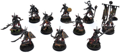 SOULBLIGHT GRAVELORDS 10 Barrow Guard #2 PRO PAINTED Warhammer Sigmar 5631