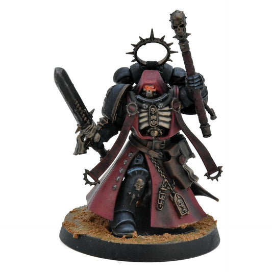 DARK ANGELS Primaris Chaplain #1 WELL PAINTED Warhammer 40K 1490