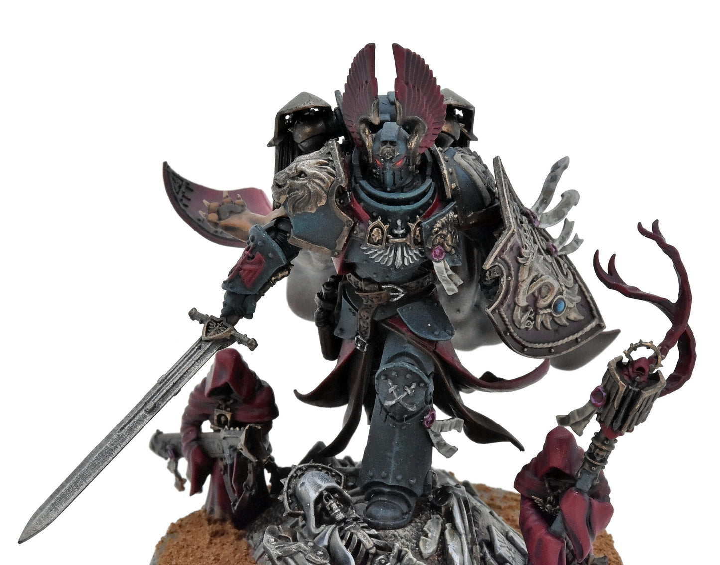 DARK ANGELS Lion El'Johnson #1 WELL PAINTED Warhammer 40K 1544