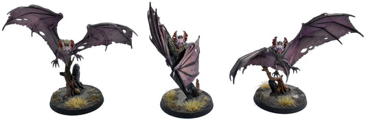 FLESH-EATER COURTS 3 Fell Bats #2 PRO PAINTED Warhammer Fantasy 5761