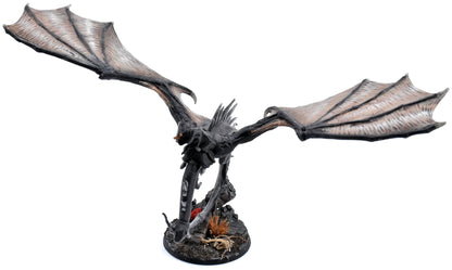 MIDDLE EARTH Winged Nazgul #1 METAL WELL PAINTED LOTR 5785