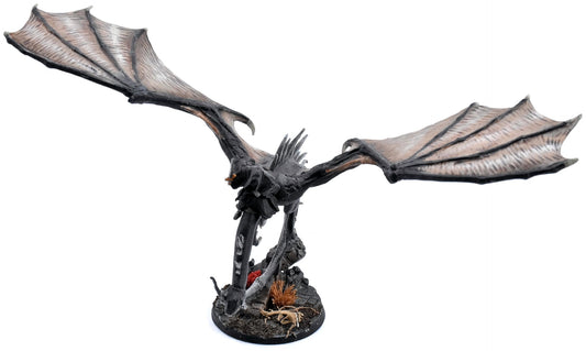 MIDDLE EARTH Winged Nazgul #1 METAL WELL PAINTED LOTR 5785