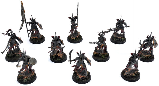 SOULBLIGHT GRAVELORDS 10 Barrow Guard #1 PRO PAINTED Warhammer Sigmar 5815