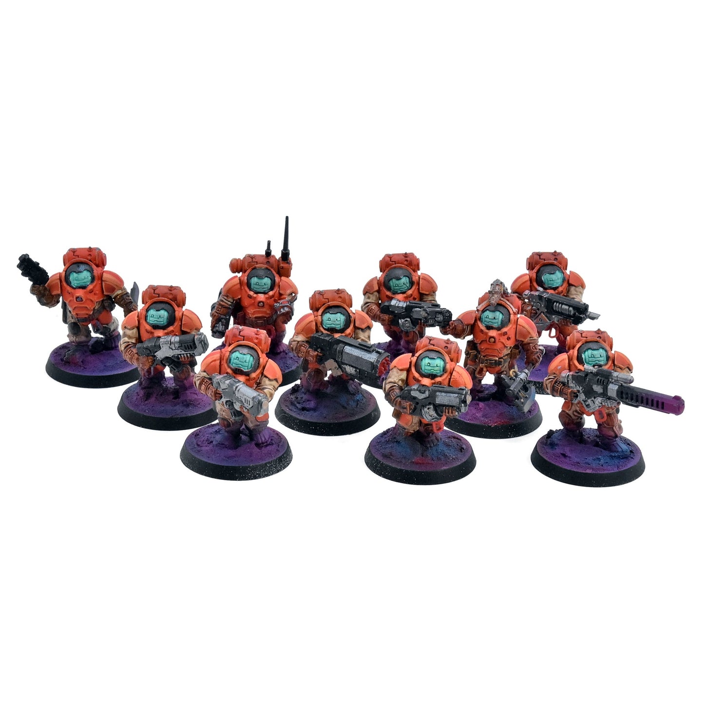 LEAGUES OF VOTANN 10 Hearthkyn Warriors #1 Warhammer 40K 1667