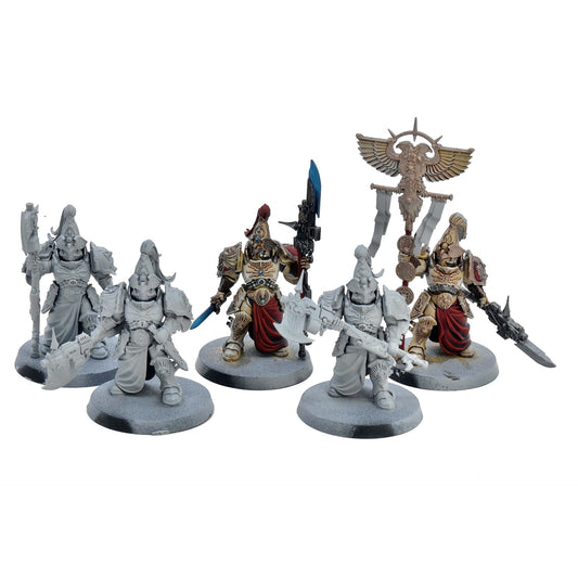 ADEPTUS CUSTODES 5 Custodian Wardens With Vertus Praetor #2 Warhammer 40K 1674