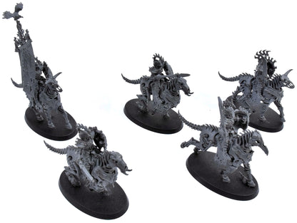 OSSIARCH BONEREAPERS 5 Ossiarch Bonereapers Kavalos Deathriders #4 Sigmar 5983