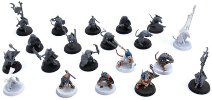 SKAVEN 20 Clanrats #4 Warhammer Sigmar 6218