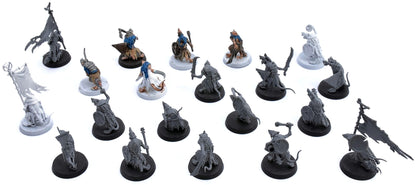 SKAVEN 20 Clanrats #4 Warhammer Sigmar 6218