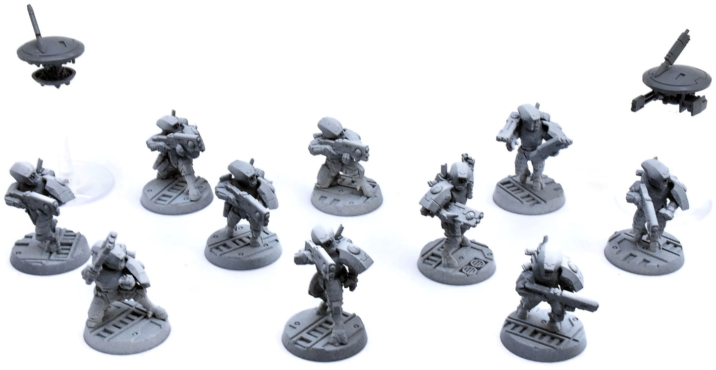 TAU EMPIRE 10 Fire Warriors #1 Warhammer 40K 6263