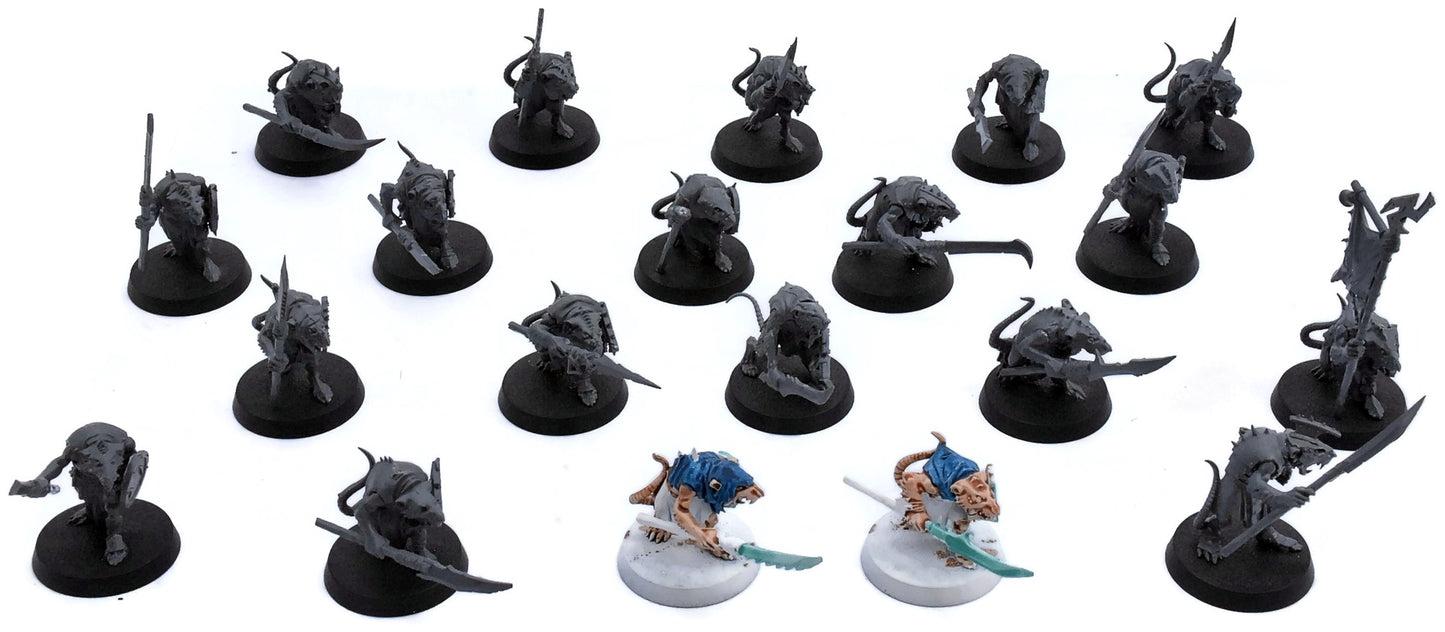 SKAVEN 20 Clanrats #1 Warhammer Sigmar 6348