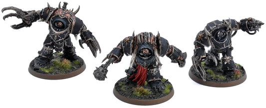 CHAOS SPACE MARINES 3 Obliterators #1 PRO PAINTED Warhammer 40K 6492