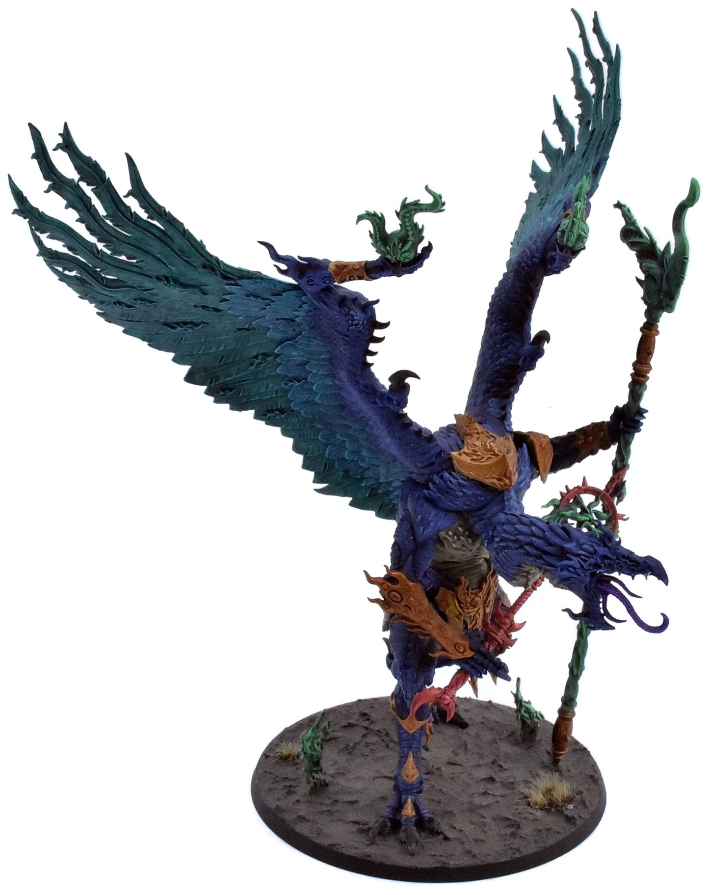 DISCIPLES OF TZEENTCH Lord Of Change #1 WELL PAINTED Warhammer Sigmar 6584