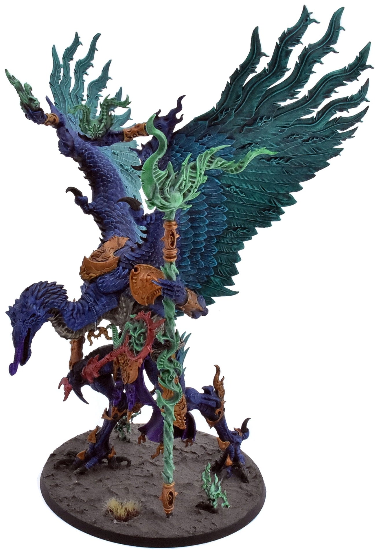 DISCIPLES OF TZEENTCH Lord Of Change #1 WELL PAINTED Warhammer Sigmar 6584