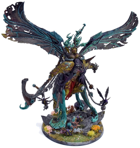 DEATH GUARD Mortarion #1 WELL PAINTED Warhammer 40K 6591