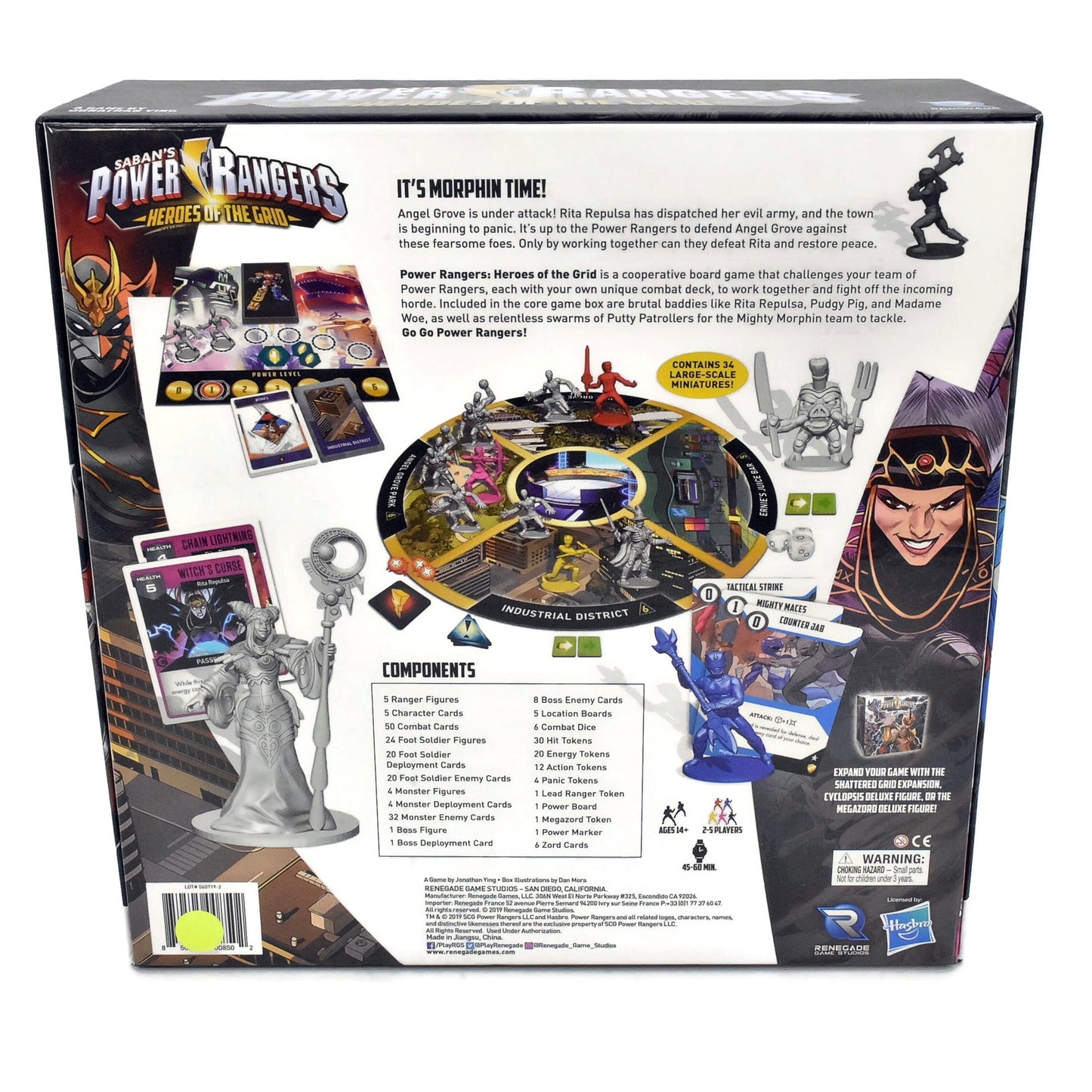 Power Rangers Heroes Of The Grid #1 Other Miniatures & Bits 2183