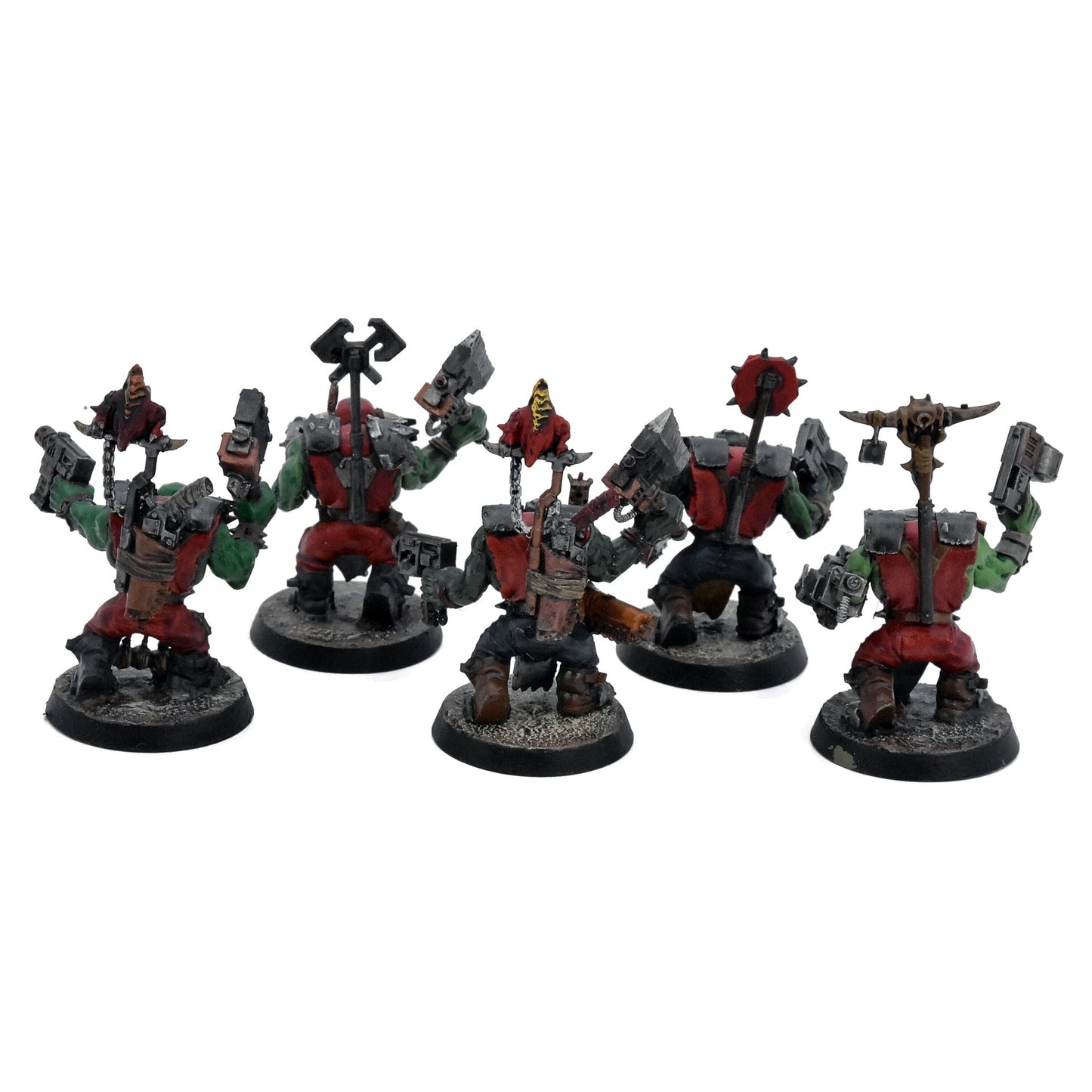ORKS 5 Ork Nobz #1 Warhammer 40K 2237