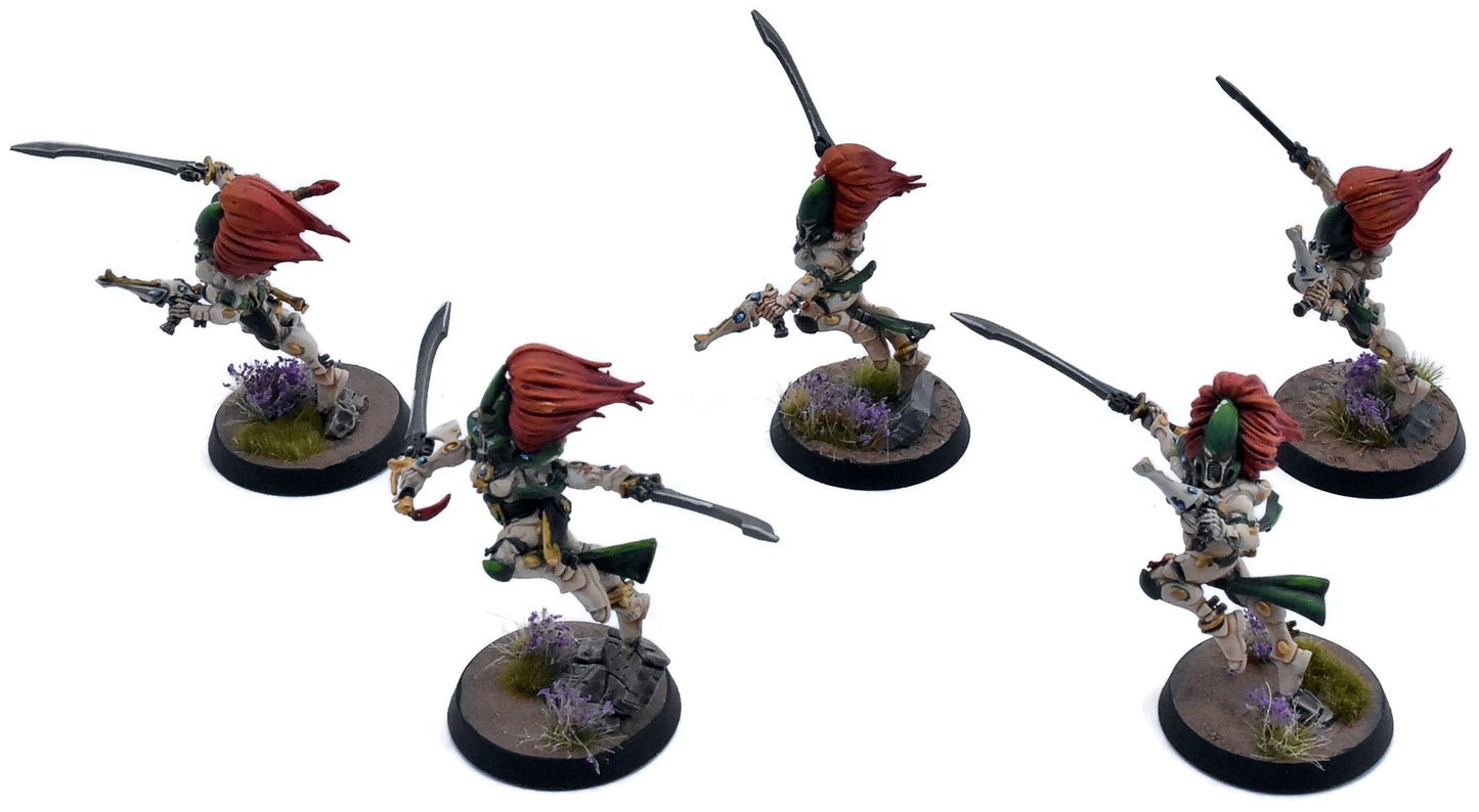 AELDARI 5 Howling Banshees #2 PRO PAINTED Warhammer 40K 6720
