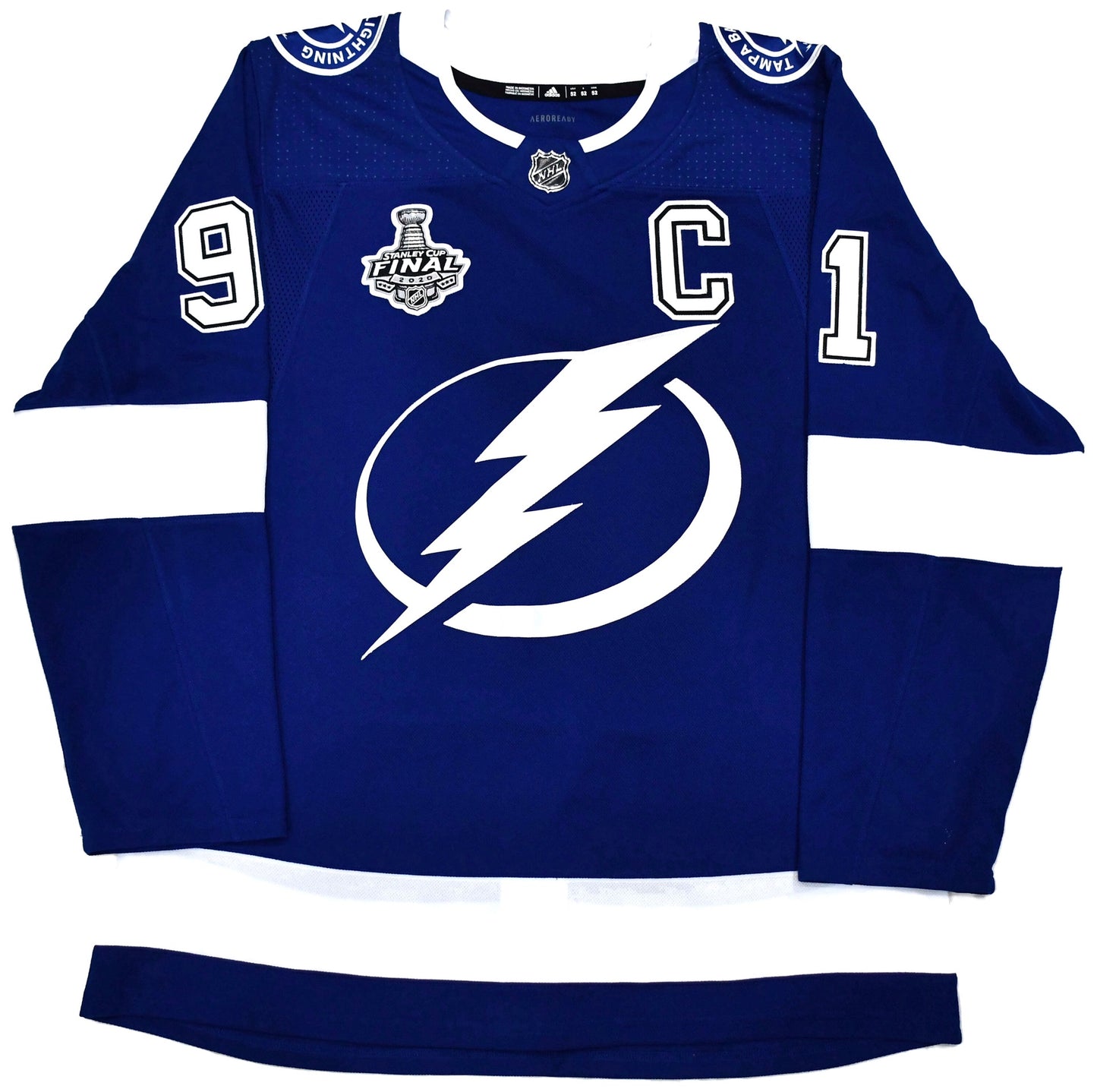 Steven Stamkos Autographed Tampa Bay Lightning Jersey Stanley Cup Final 2020 AJ Sports