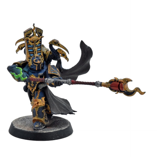 THOUSAND SONS Sorcerer #1 WELL PAINTED Warhammer 40K 5237