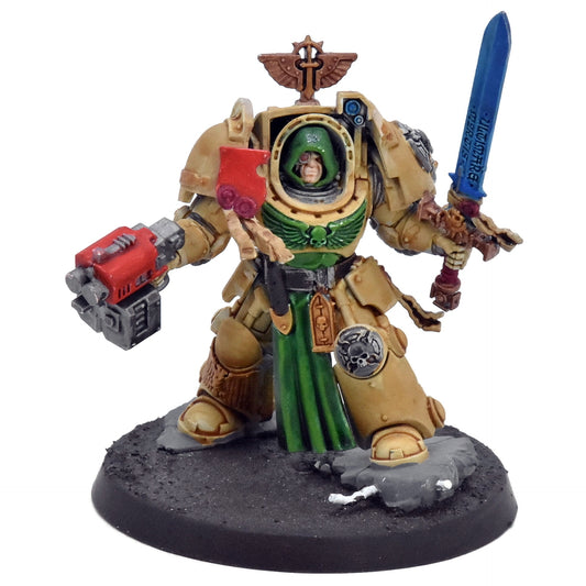 DARK ANGELS Terminator Chaplain #1 WELL PAINTED Warhammer 40K 5312