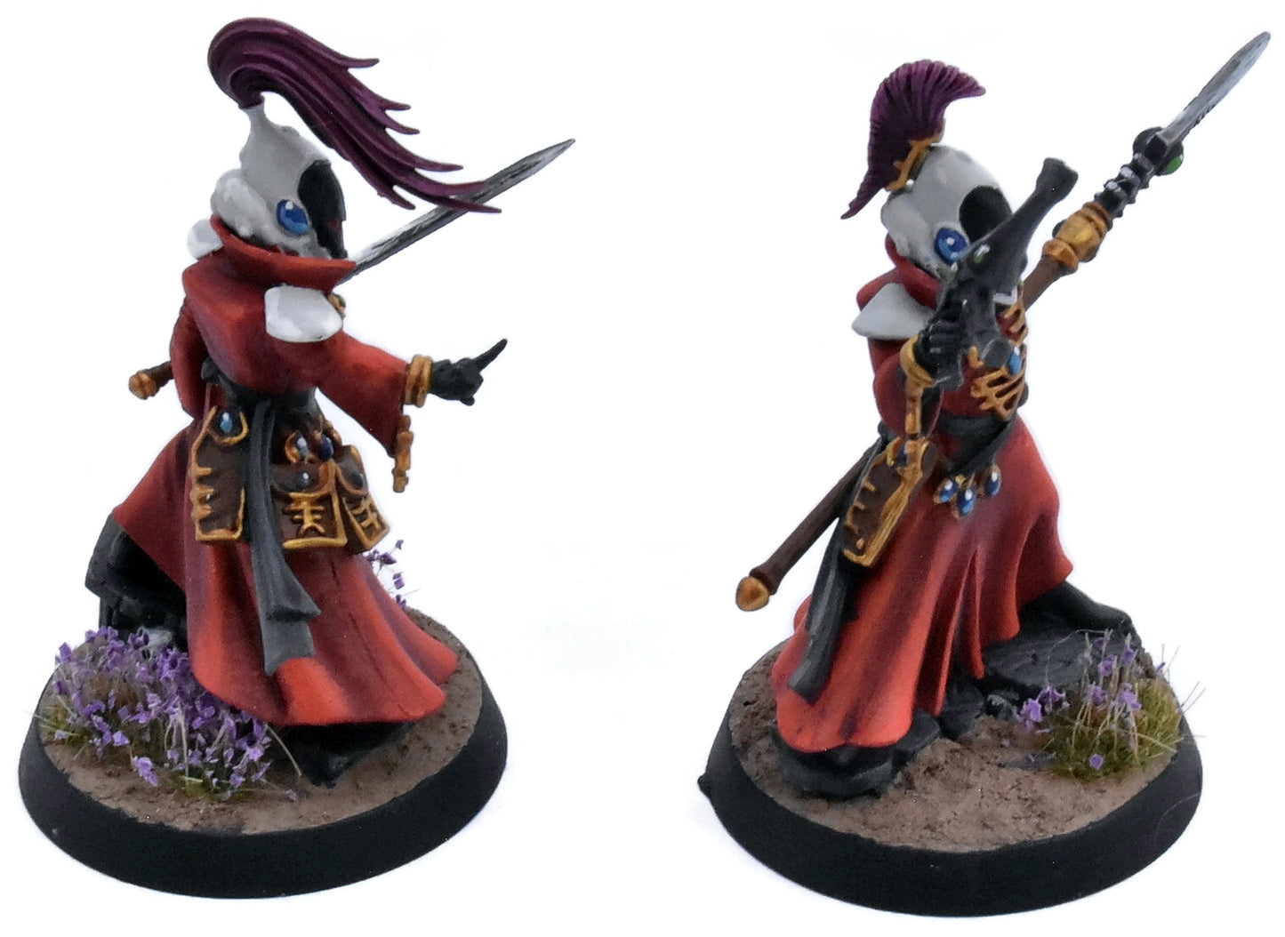 AELDARI 2 Warlocks #1 PRO PAINTED Warhammer 40K 6881