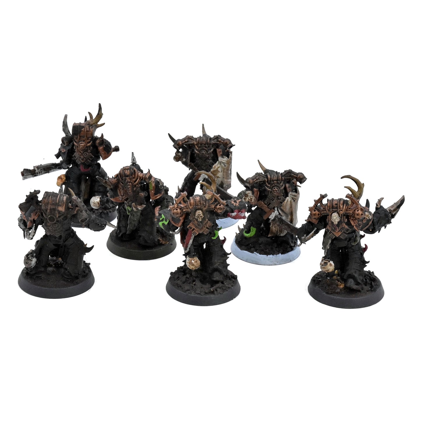 DEATH GUARD 7 Plague Marines #1 Warhammer 40K 5336