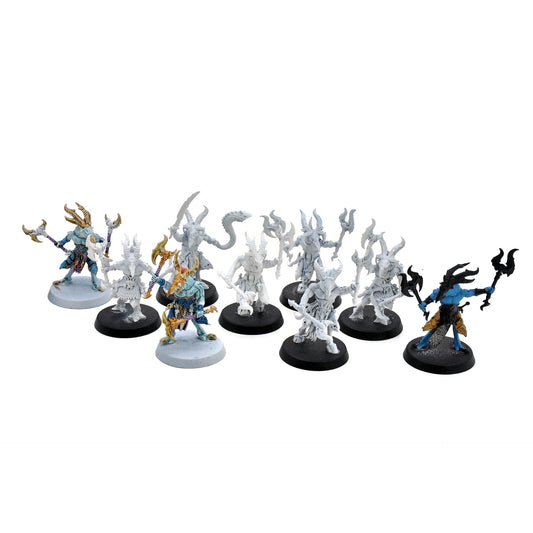 DISCIPLES OF TZEENTCH 9 Tzaangors #1 Warhammer Sigmar 5350